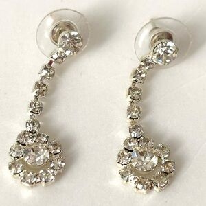 Elegant Faux Diamond Earrings